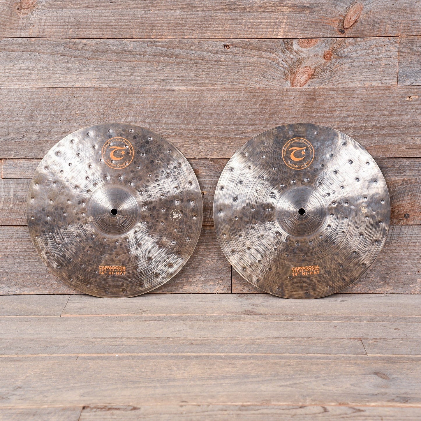 Turkish 14" Cappadocia Hi-Hat Pair Drums and Percussion / Cymbals / Hi-Hats