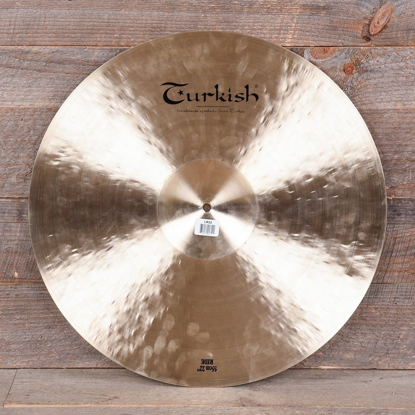 Turkish 22" Lale Signature Ride Cymbal Drums and Percussion / Cymbals / Ride