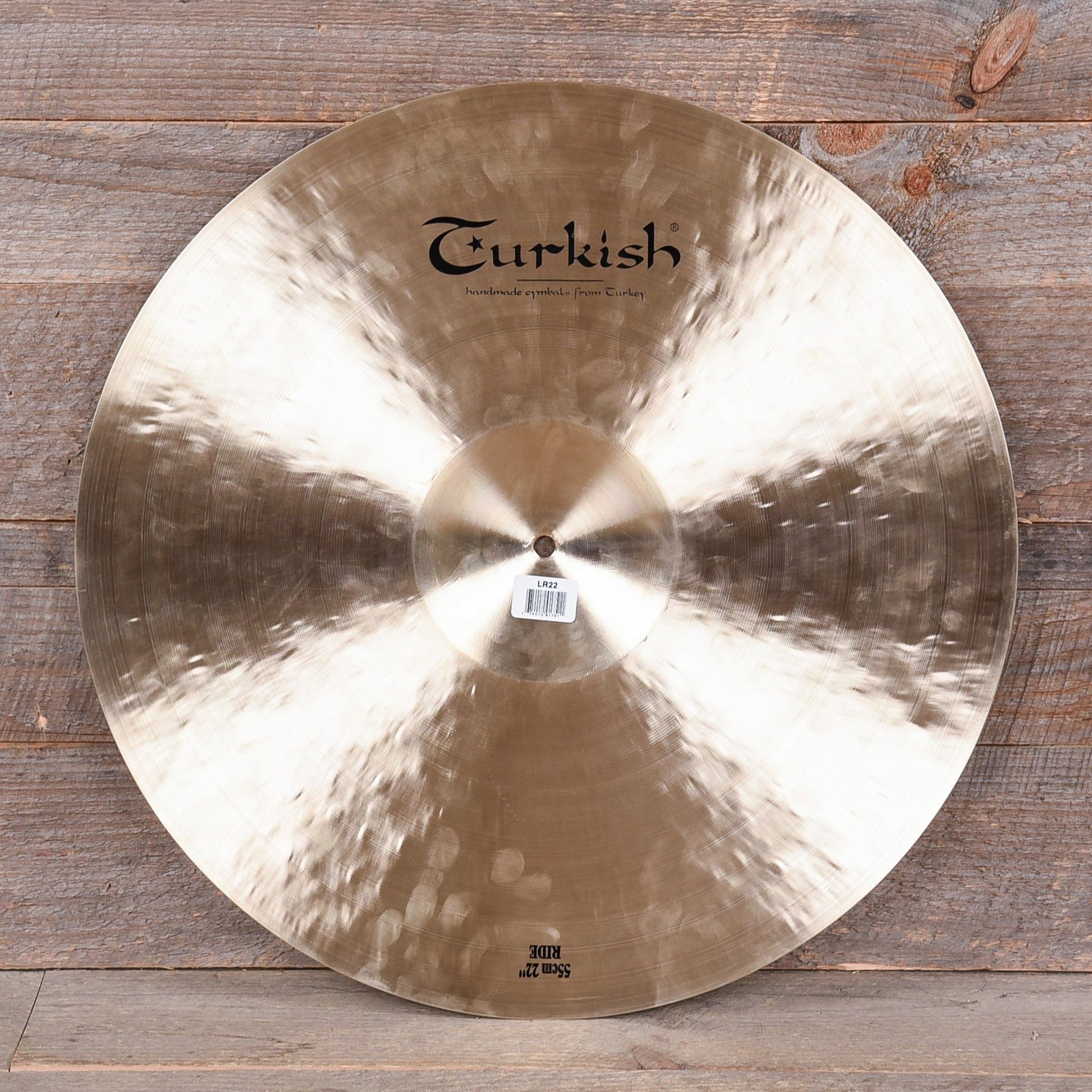 Turkish 22" Lale Signature Ride Cymbal Drums and Percussion / Cymbals / Ride
