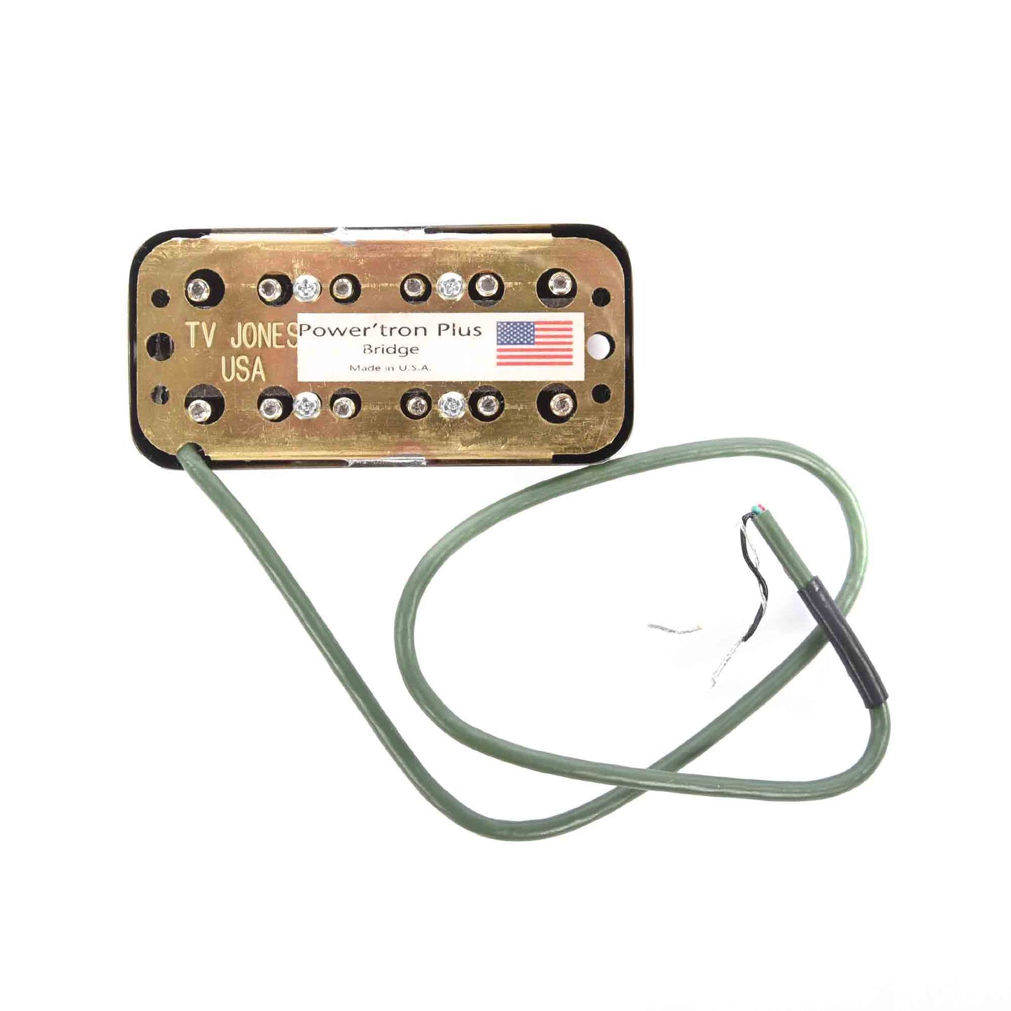 TV Jones Power'Tron Plus Universal Mount Bridge Nickel Parts / Guitar Pickups