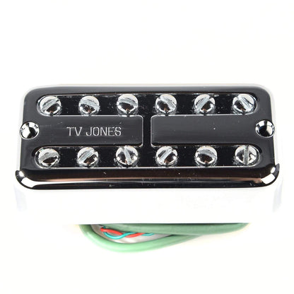 TV Jones TV Classic Universal Mount Bridge Chrome Parts / Guitar Pickups