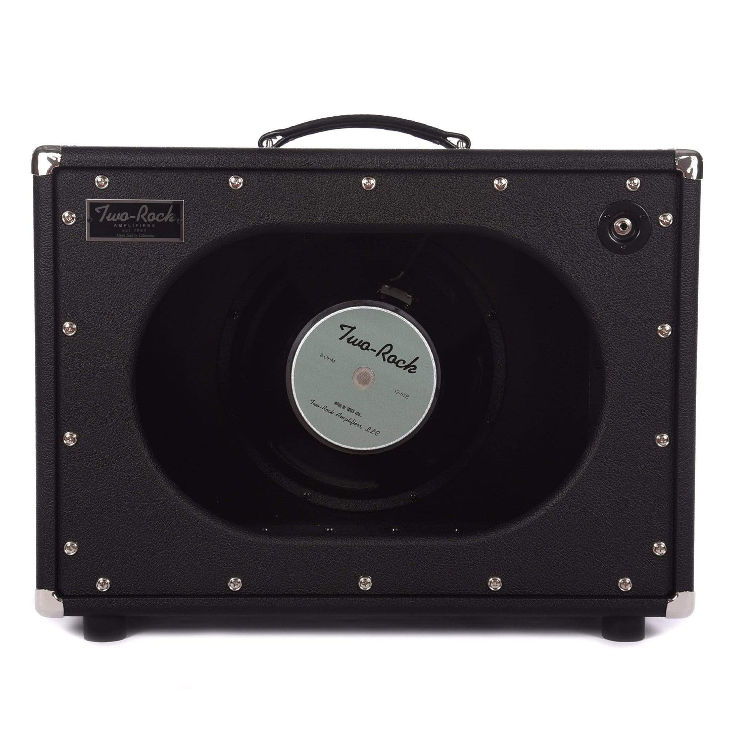 Two Rock 1x12 75w Cabinet Black w/Black Bronco Tolex & TR 1265B Speaker Amps / Guitar Cabinets