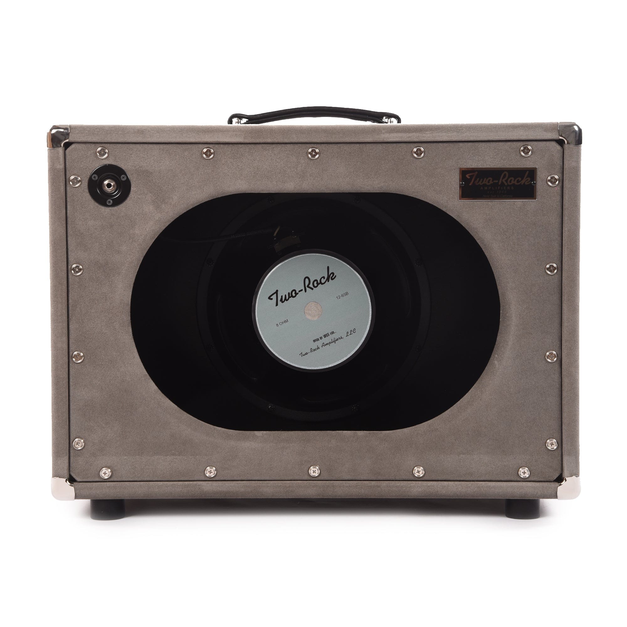 Two Rock 1x12 Open Back Cabinet Grey Suede w/TR12-65B Amps / Guitar Cabinets