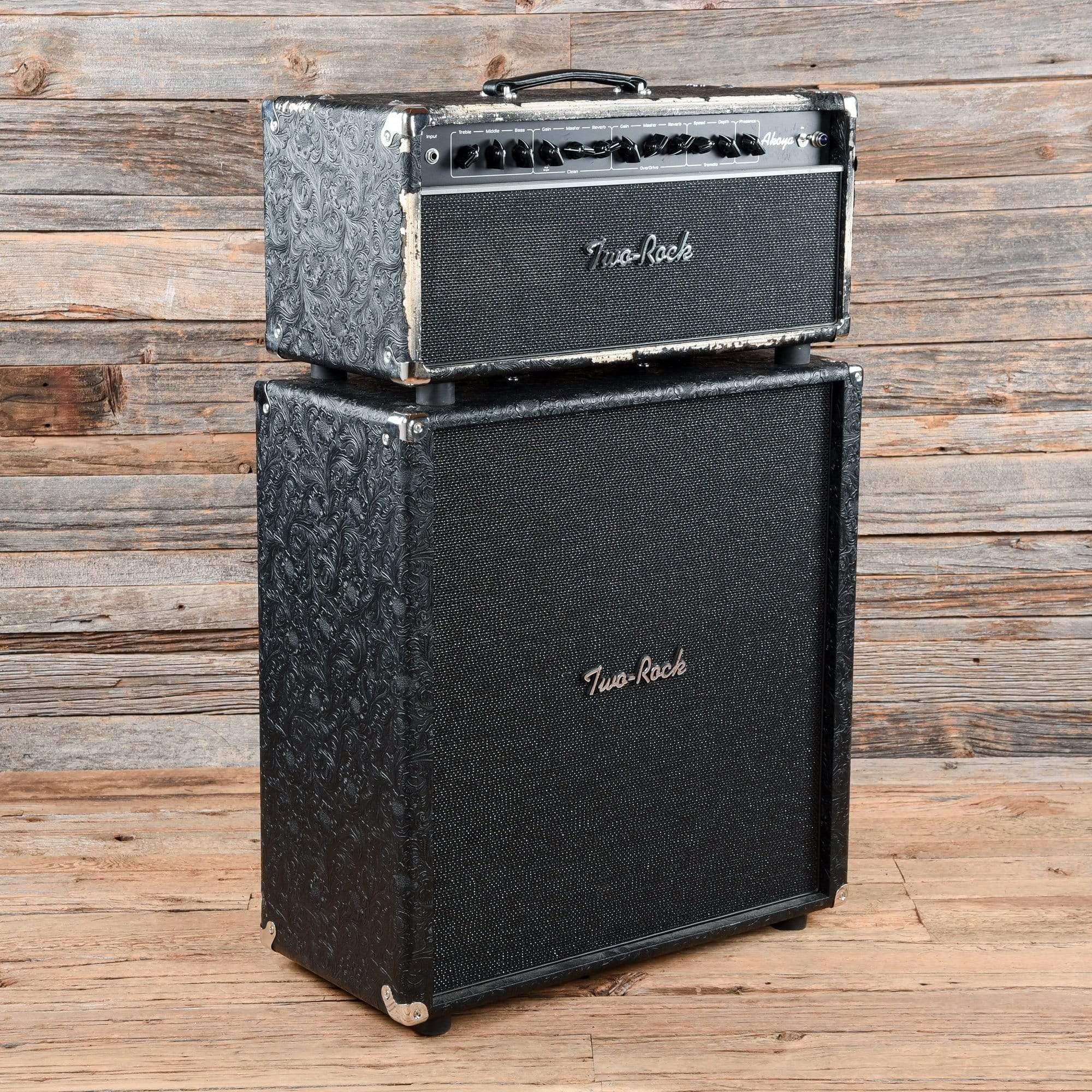 Two Rock Akoya Head w/4x10 Cabinet Amps / Guitar Cabinets