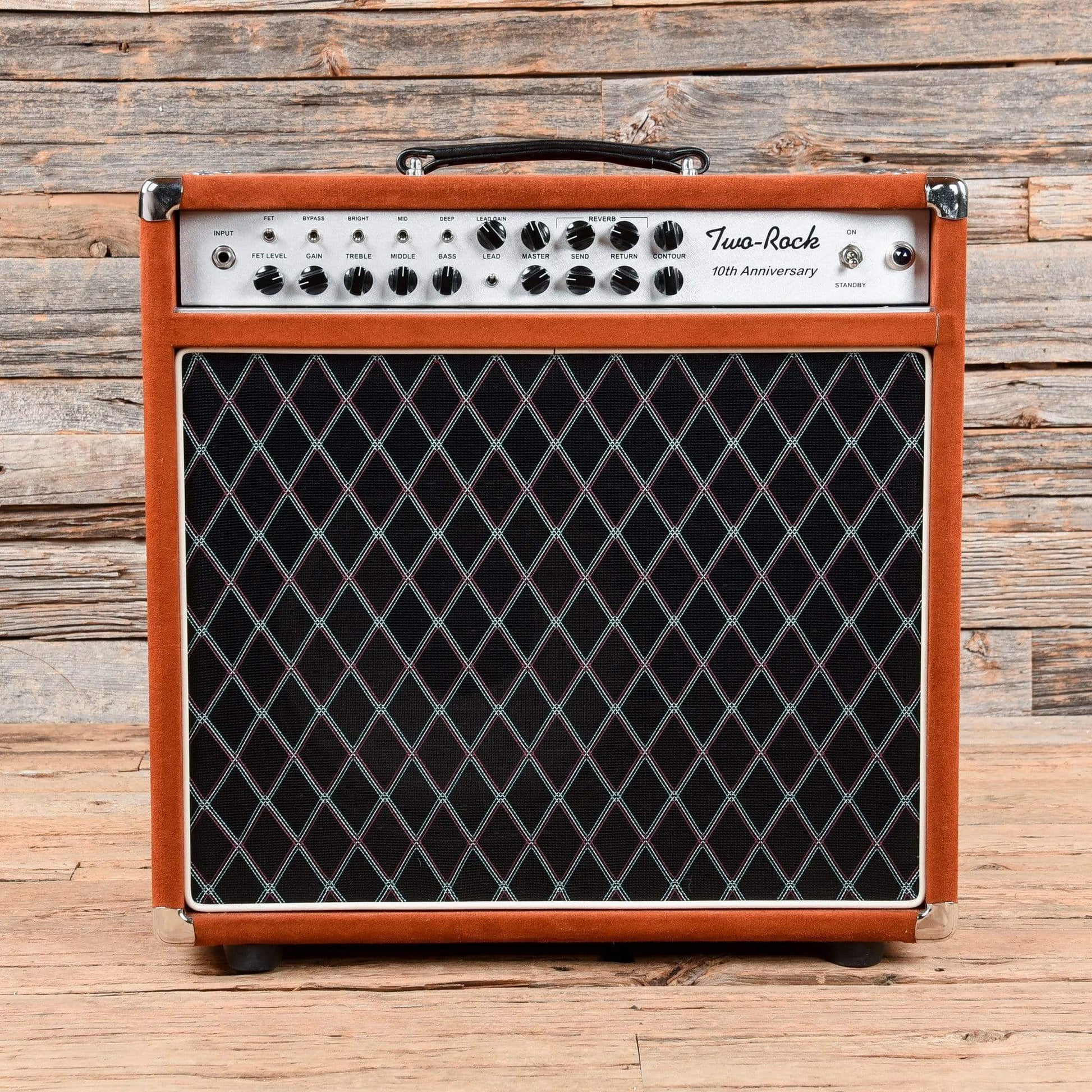 Two Rock 10th Anniversary 50w 1x12 Combo w/Footswitch Suede 2009 Amps / Guitar Combos