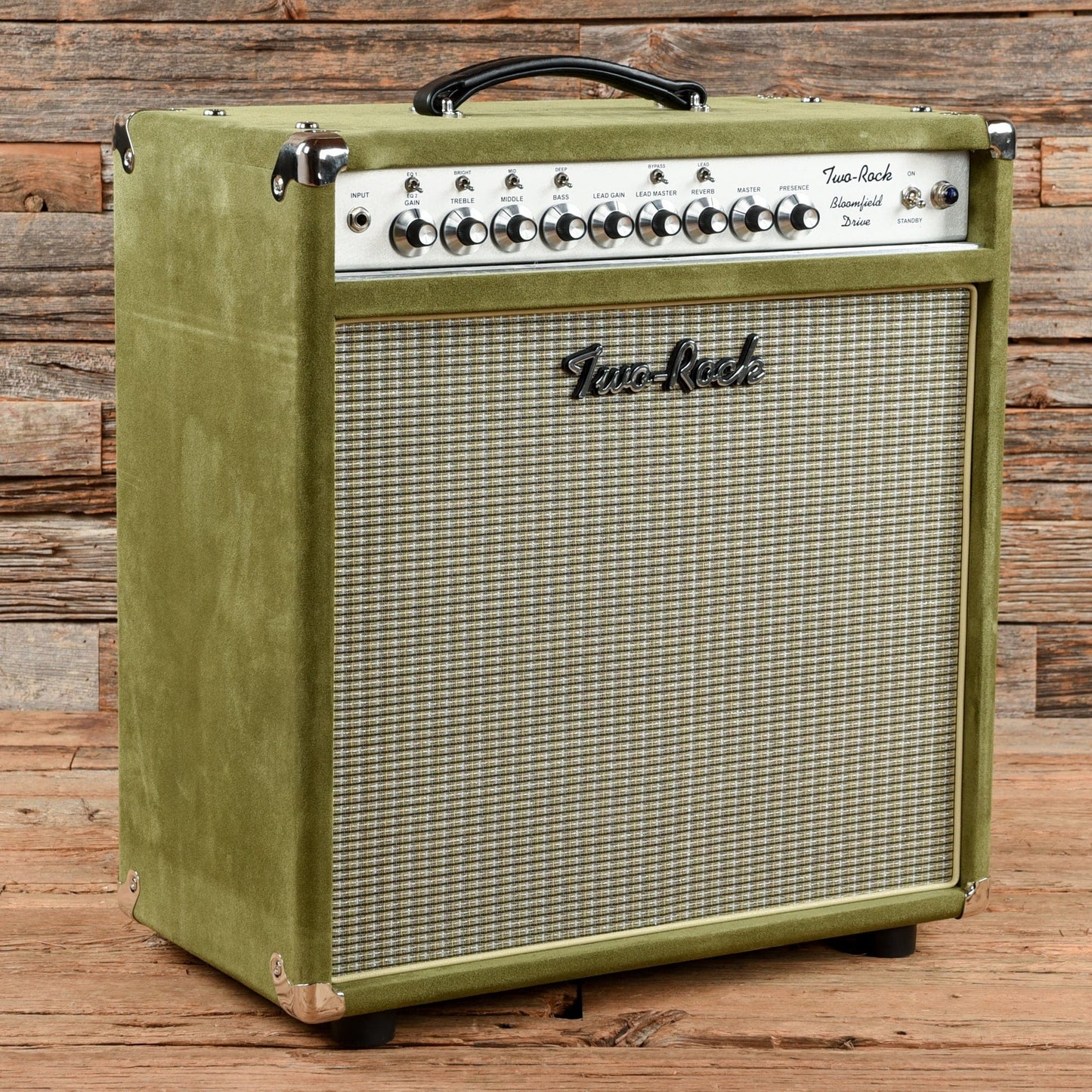 Two Rock Bloomfield 100/50w 1x12" Combo Moss Suede Amps / Guitar Combos