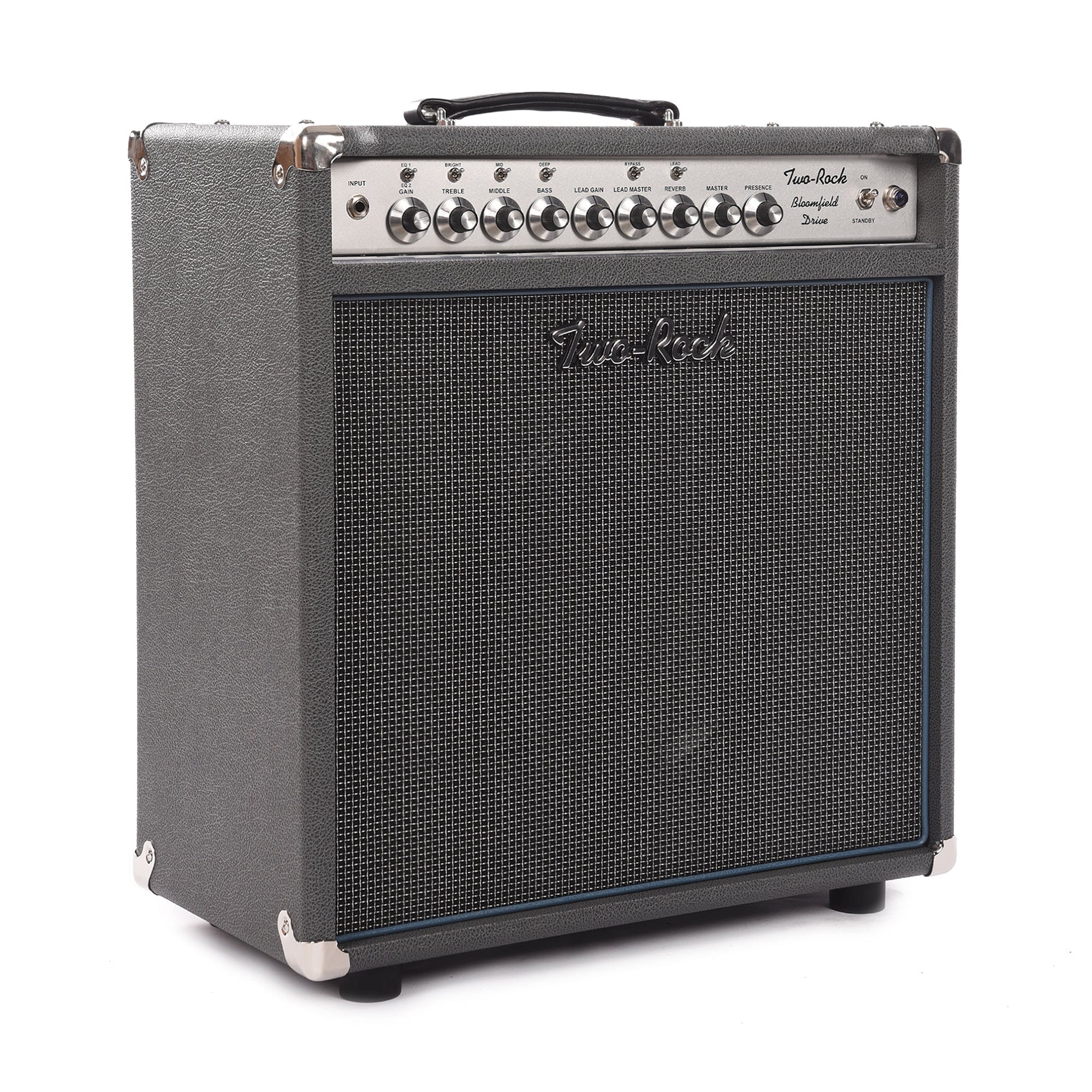 Two Rock Bloomfield Drive 40/20W Combo Slate Gray Bronco w/Anodize Cha Chicago Music Exchange