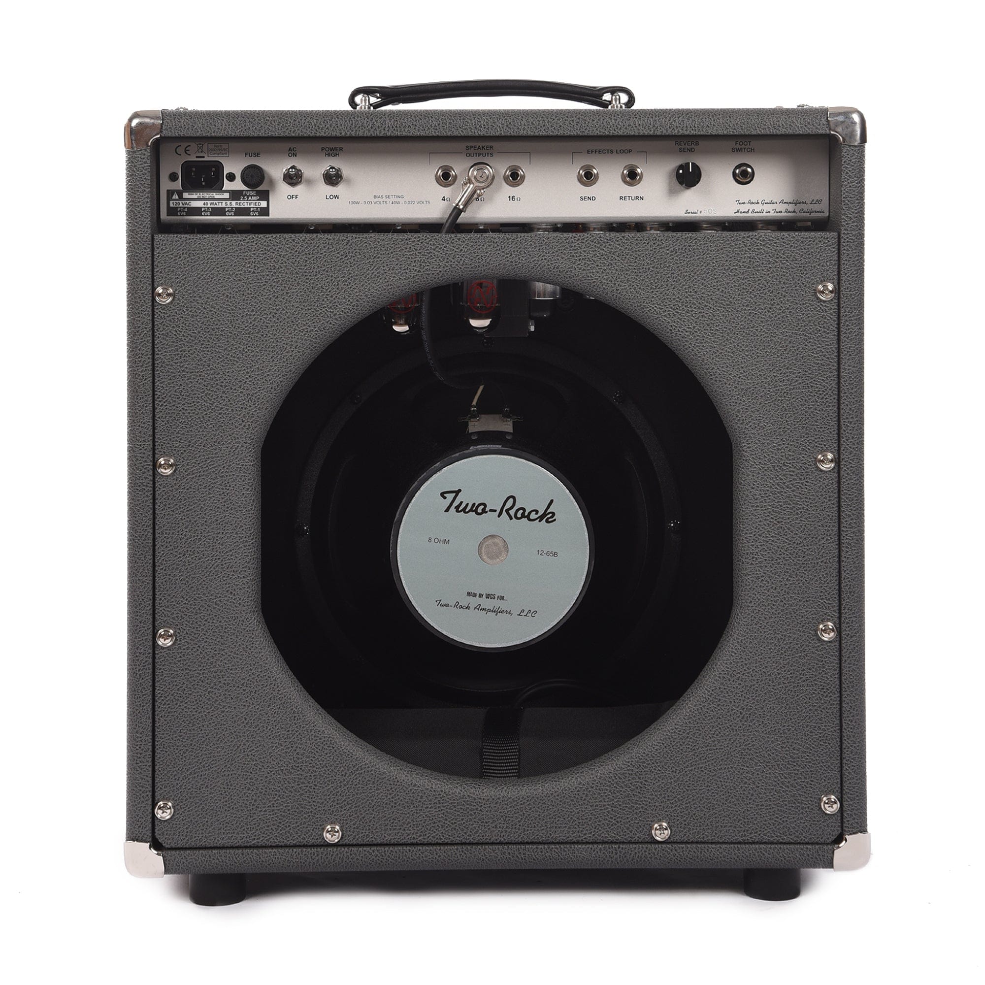 Two Rock Bloomfield Drive 40/20W Combo Slate Gray Bronco w/Anodize Chasis Amps / Guitar Combos