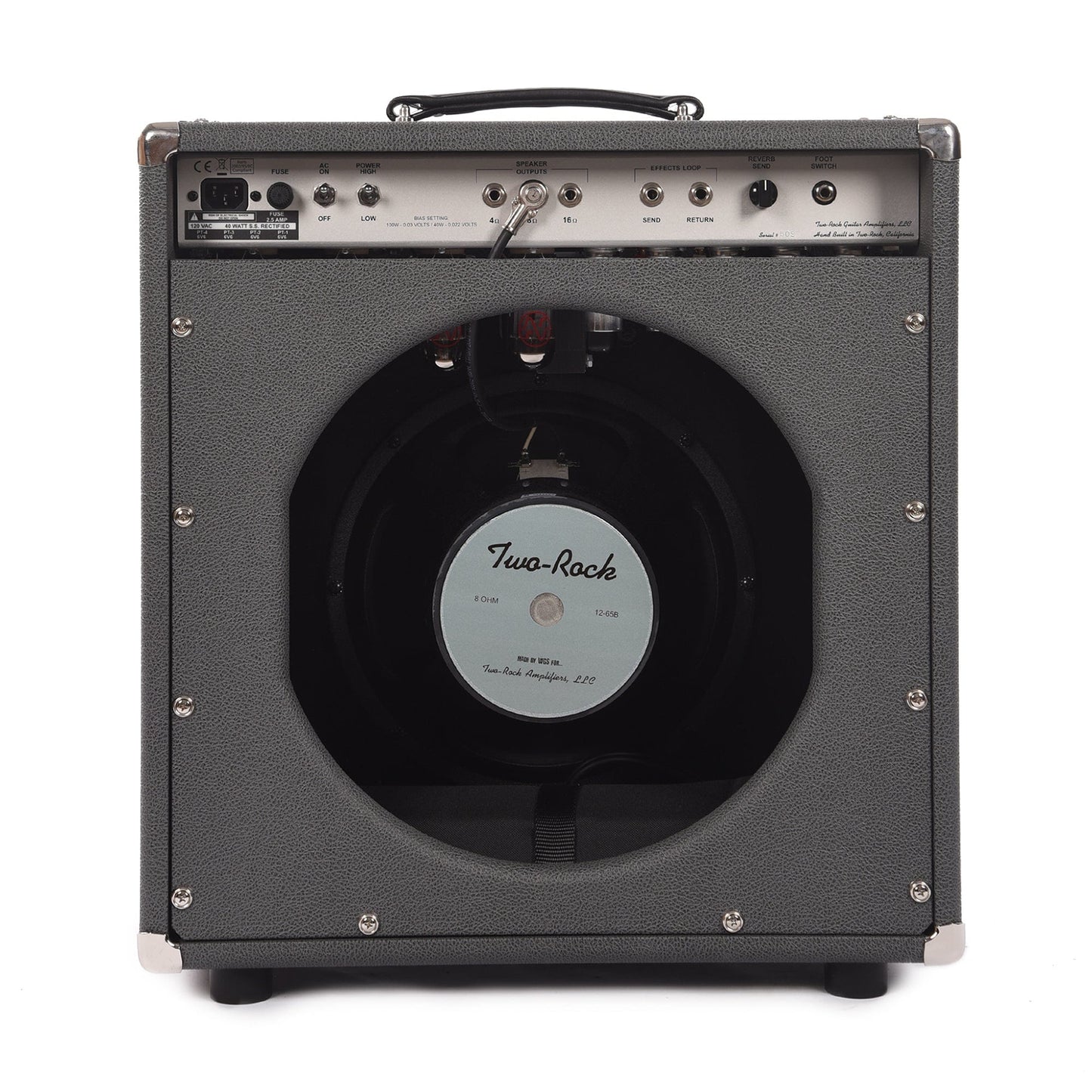 Two Rock Bloomfield Drive 40/20W Combo Slate Gray Bronco w/Anodize Chasis Amps / Guitar Combos