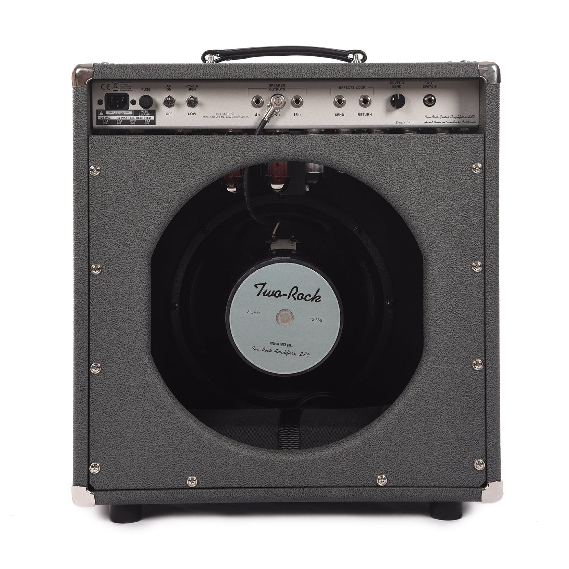 Two Rock Bloomfield Drive 40/20W Combo Slate Gray Bronco w/Anodize Chasis Amps / Guitar Combos