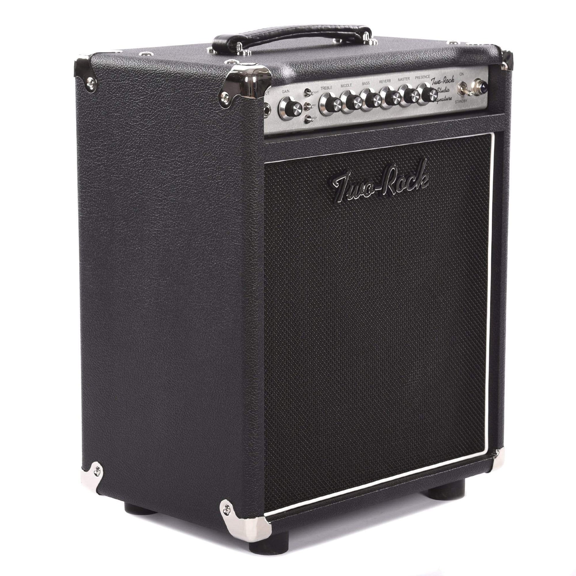 Two Rock Studio Signature 1x12 35W Combo Amp Silver Anodize Chasis w/Black Tolex & Silver Knobs Amps / Guitar Combos