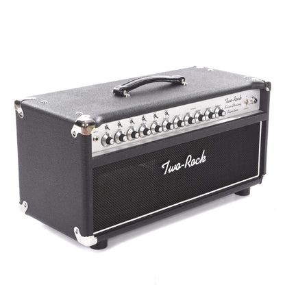 Two Rock Silver Sterling Signature 100W Head Silver Anodize Chasis w/Black Tolex & Silver Knobs Amps / Guitar Heads