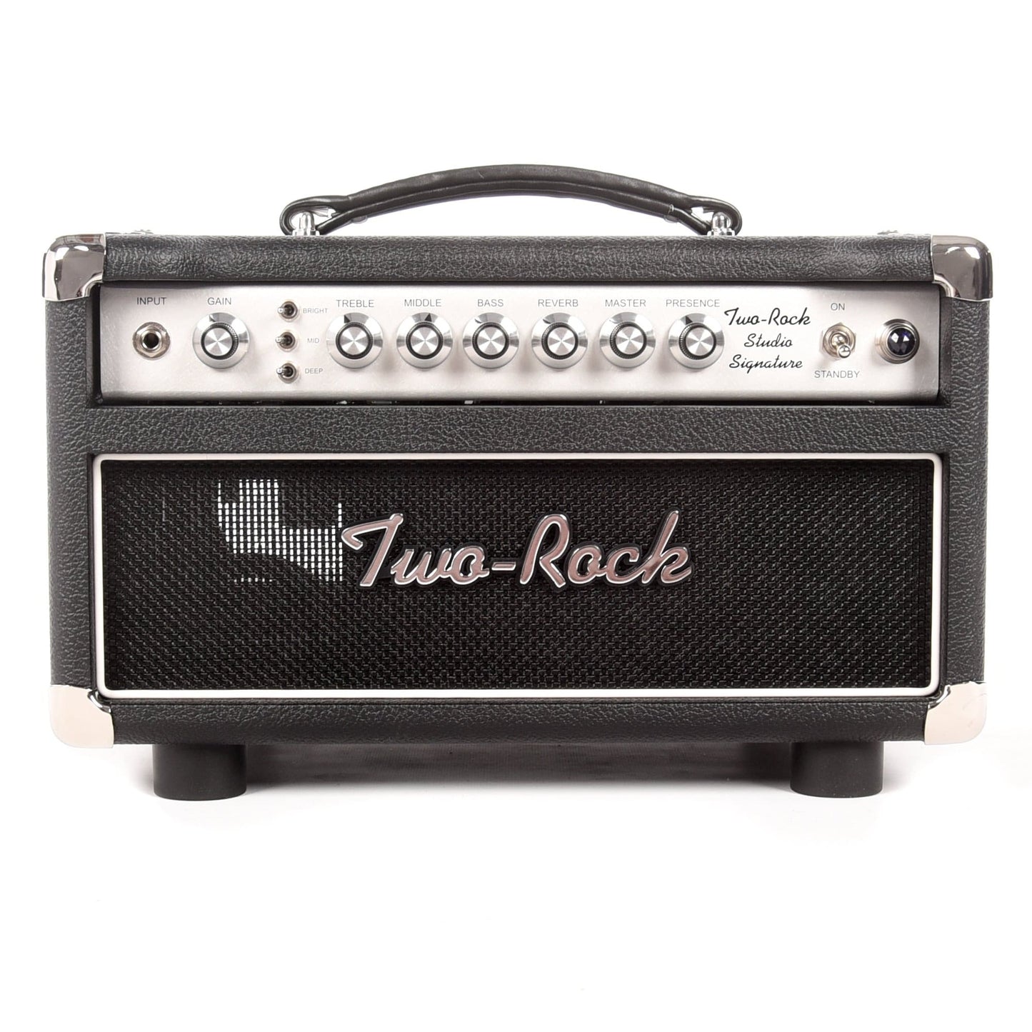 Two Rock Studio Signature 35W Head Silver Anodize Chasis w/Black Bronco Tolex & Silver Knobs Amps / Guitar Heads
