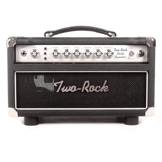 Two Rock Studio Signature 35W Head Silver Anodize Chasis w/Black Bronco Tolex & Silver Knobs Amps / Guitar Heads