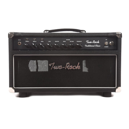 Two Rock Traditional Clean 100/50W Head w/Black Bronco Tolex & Black Matrix Grill Cloth Amps / Guitar Heads