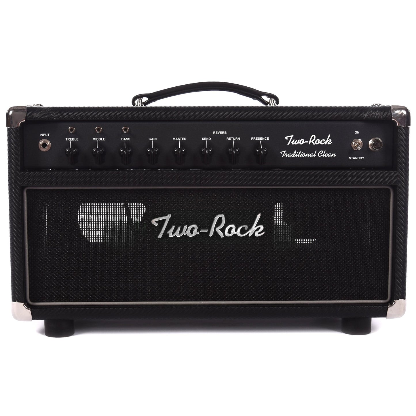 Two Rock Traditional Clean Head Black Carbon Fiber w/Black Matrix Grill Cloth Amps / Guitar Heads