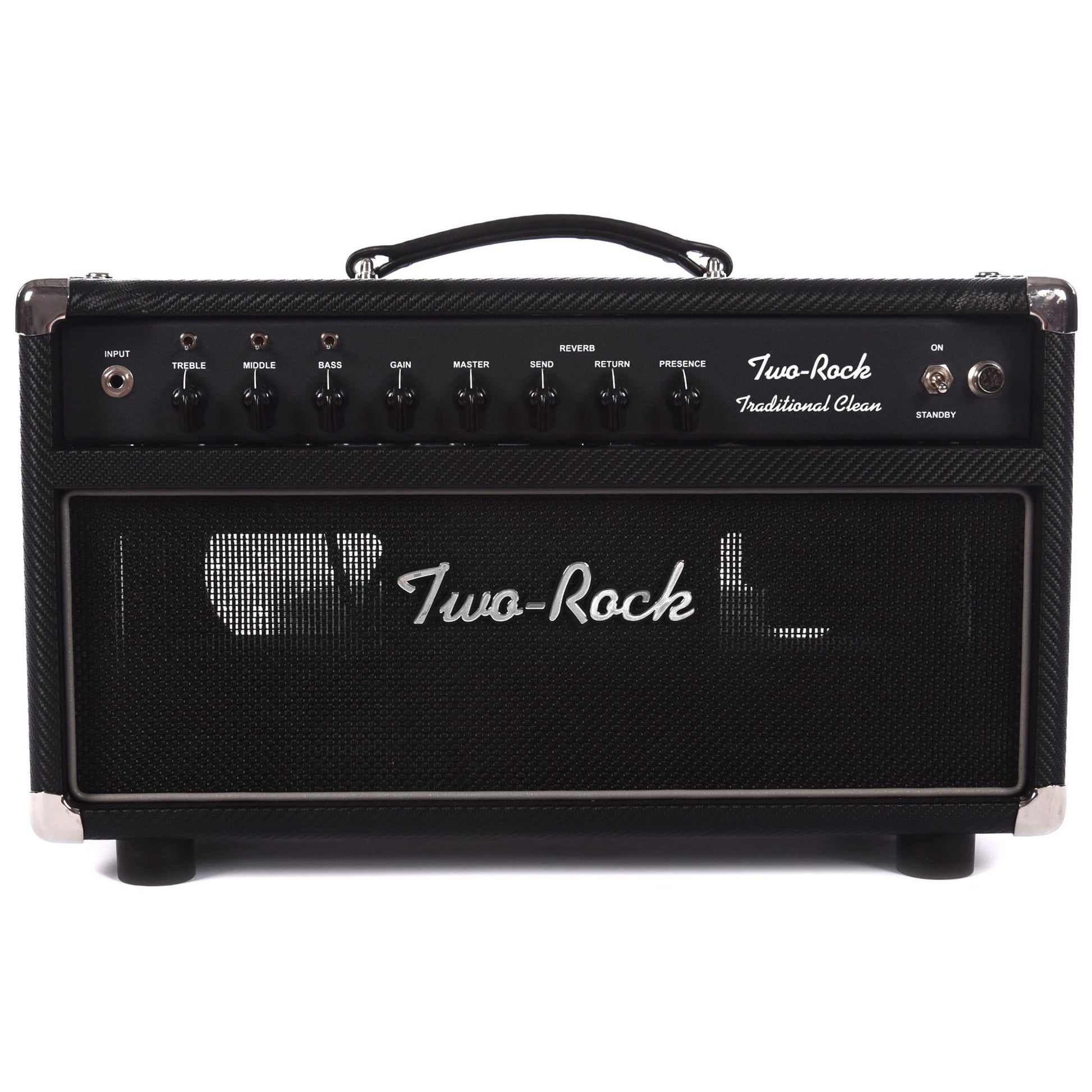 Two Rock Traditional Clean Head Black Carbon Fiber w/Black Matrix Grill Cloth Amps / Guitar Heads