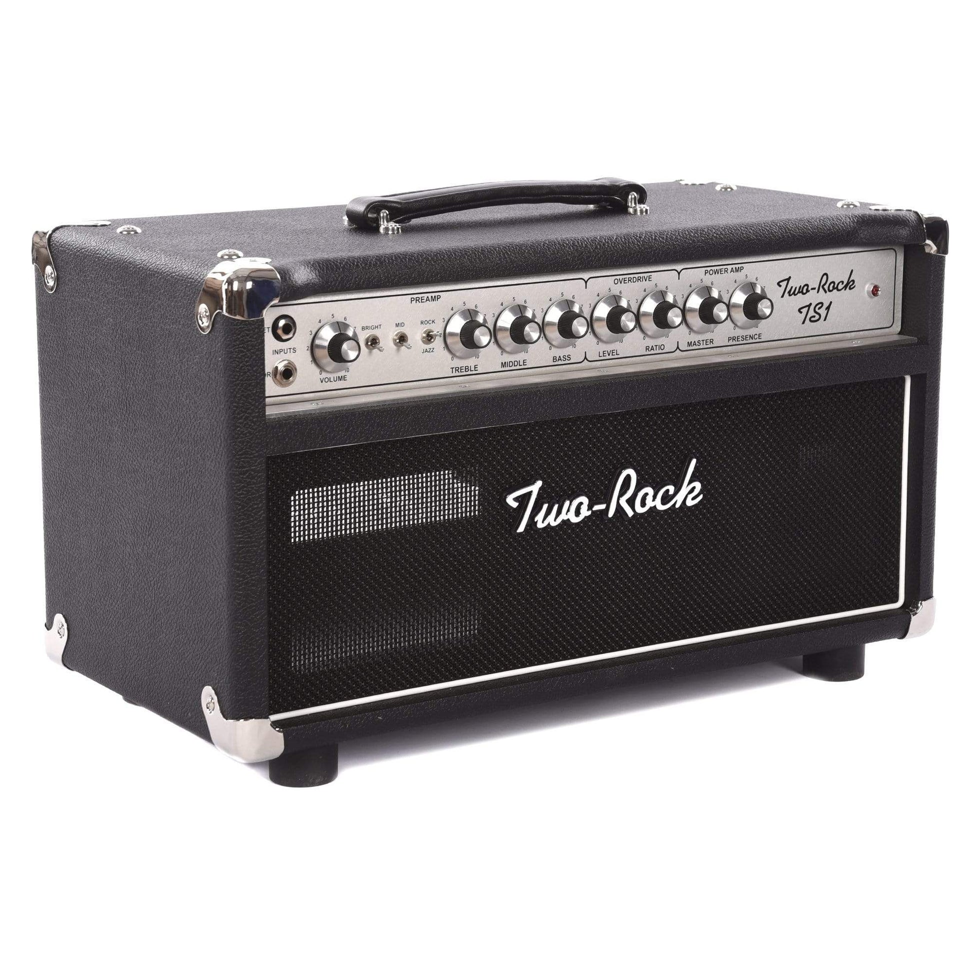 Two Rock TS1 100W Head Silver Anodized Chasis Black Bronco Tolex w/Silver Skirted Knobs Amps / Guitar Heads