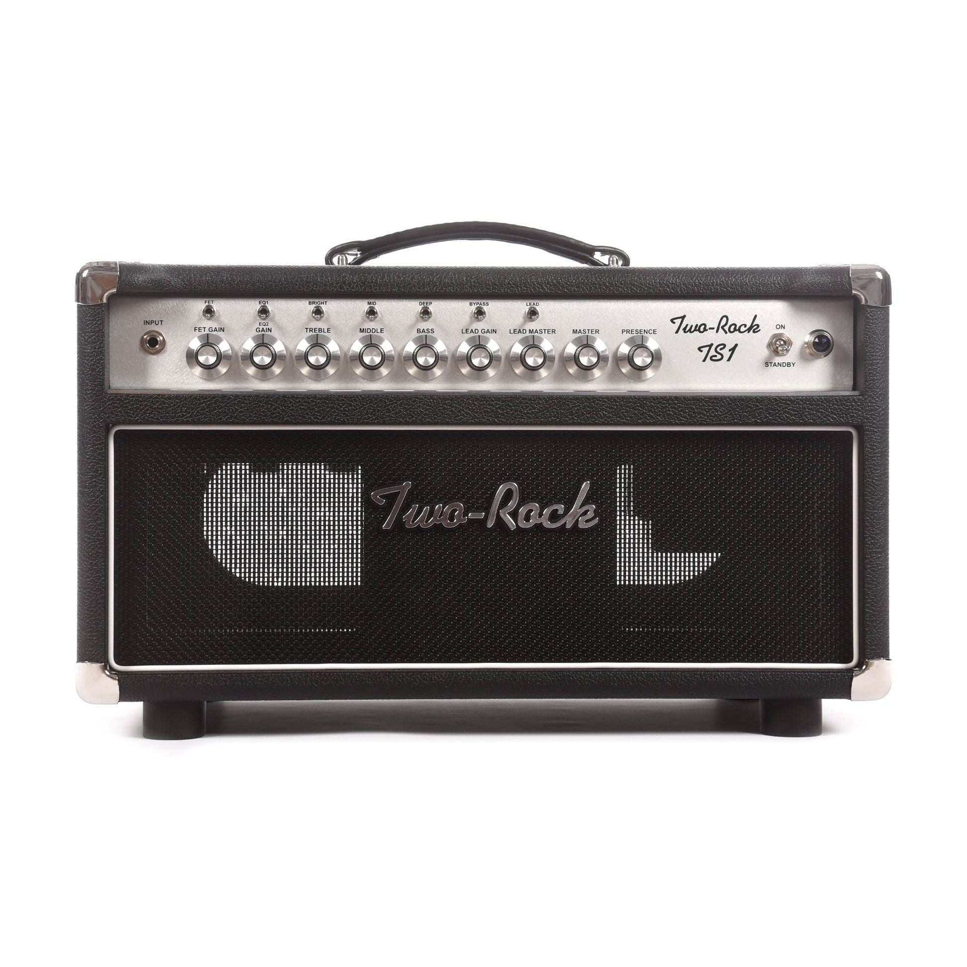 Two Rock TS1 50W Head Silver Anodize Chasis Black Bronco Tolex w/Silver Skirted Knobs Amps / Guitar Heads