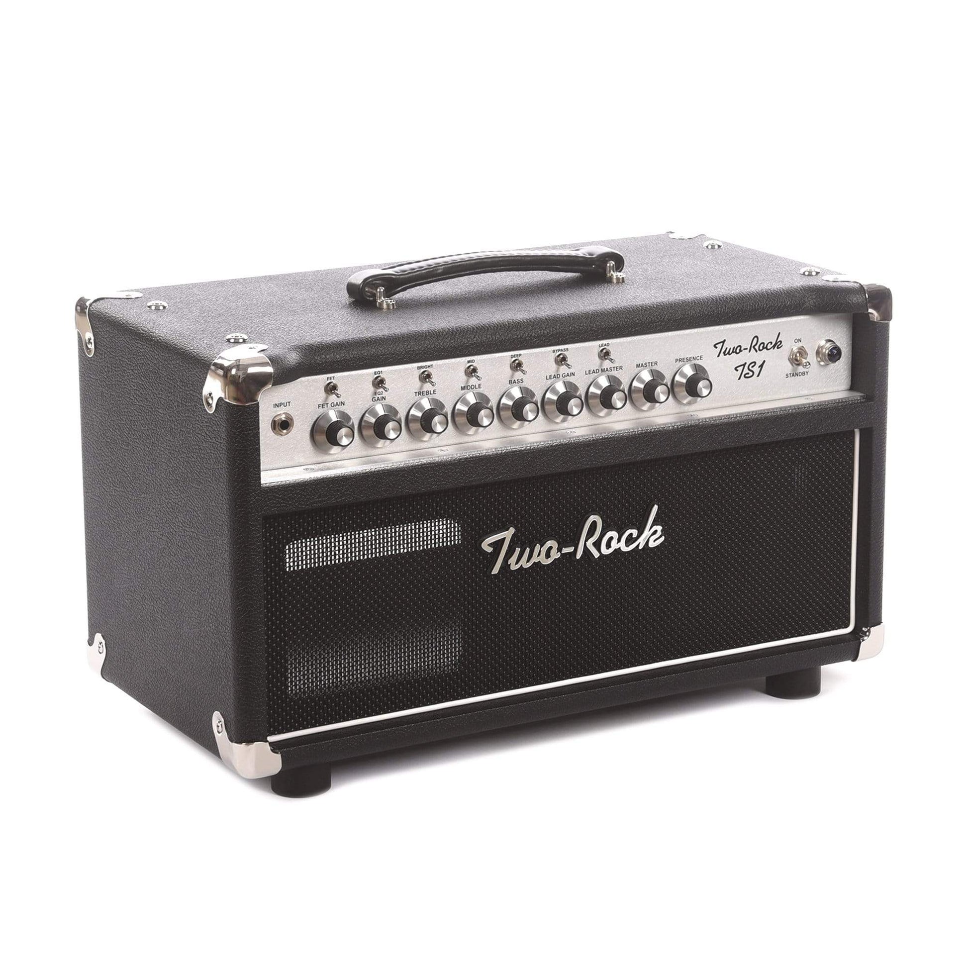 Two Rock TS1 50W Head Silver Anodize Chasis Black Bronco Tolex w/Silver Skirted Knobs Amps / Guitar Heads