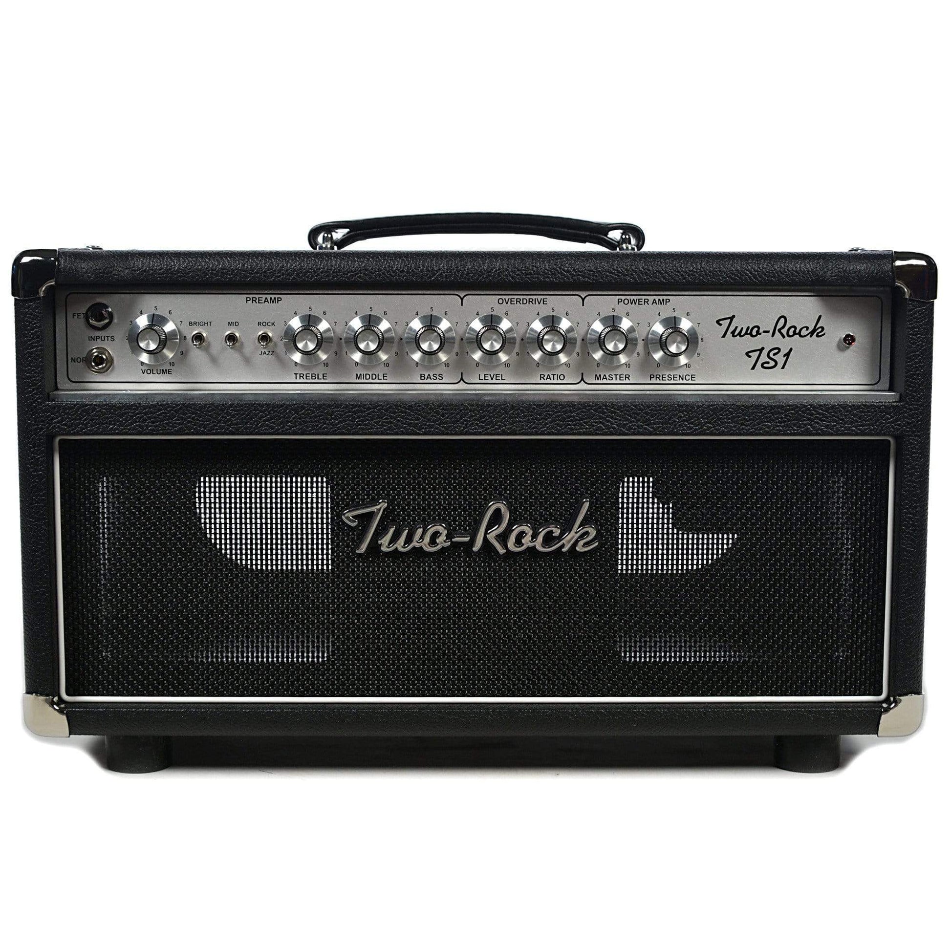 Two Rock TS1 50W Head Silver Anodize w/Silver Skirted Knobs