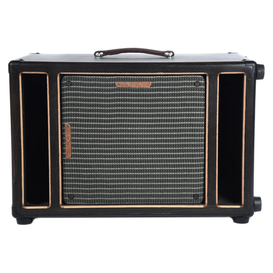 Tyrant Tone 1x12 Dual Ported Bass Cab Ebony w/Black & Silver Grill Amps / Bass Cabinets