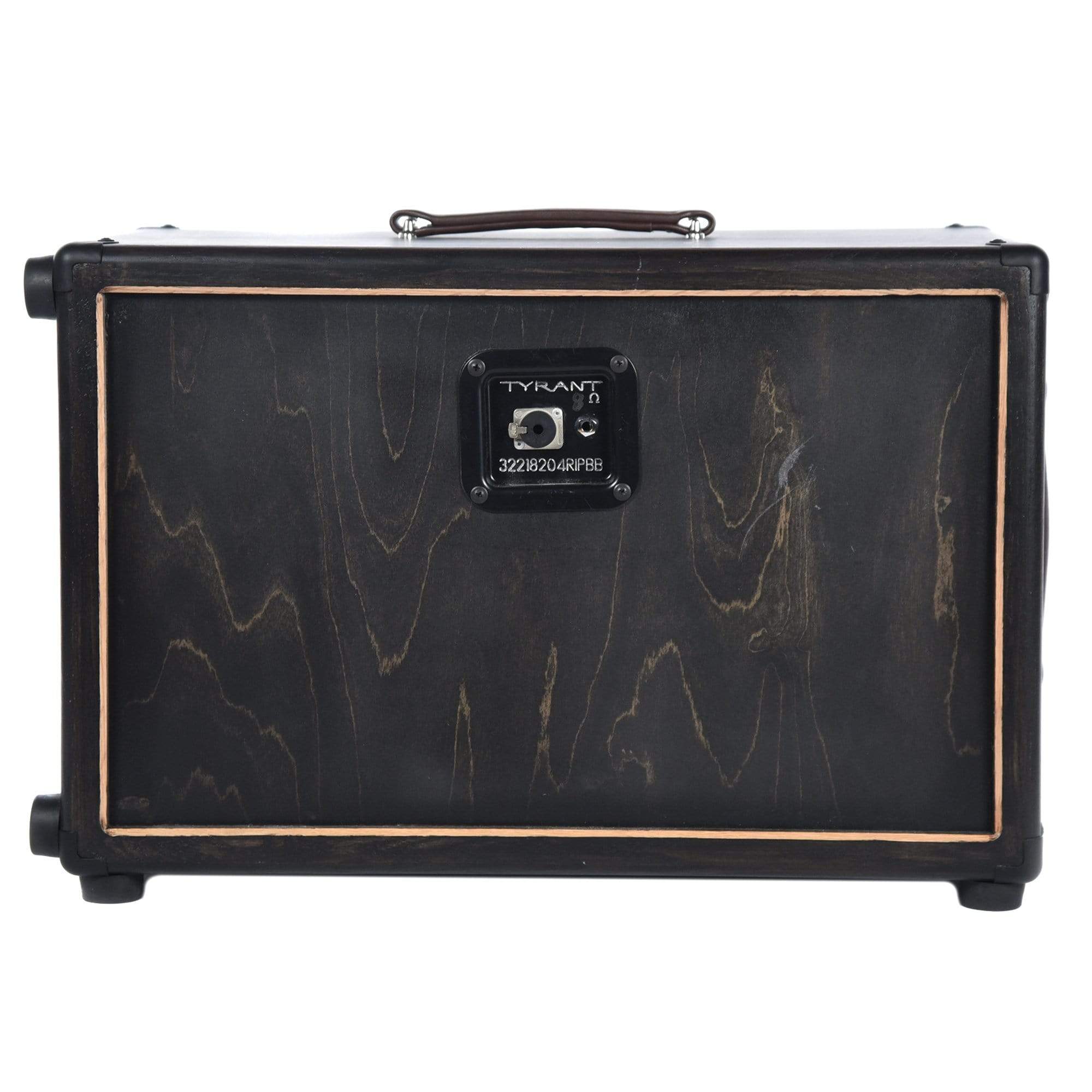 Tyrant Tone 1x12 Dual Ported Bass Cab Ebony w/Black & Silver Grill Amps / Bass Cabinets