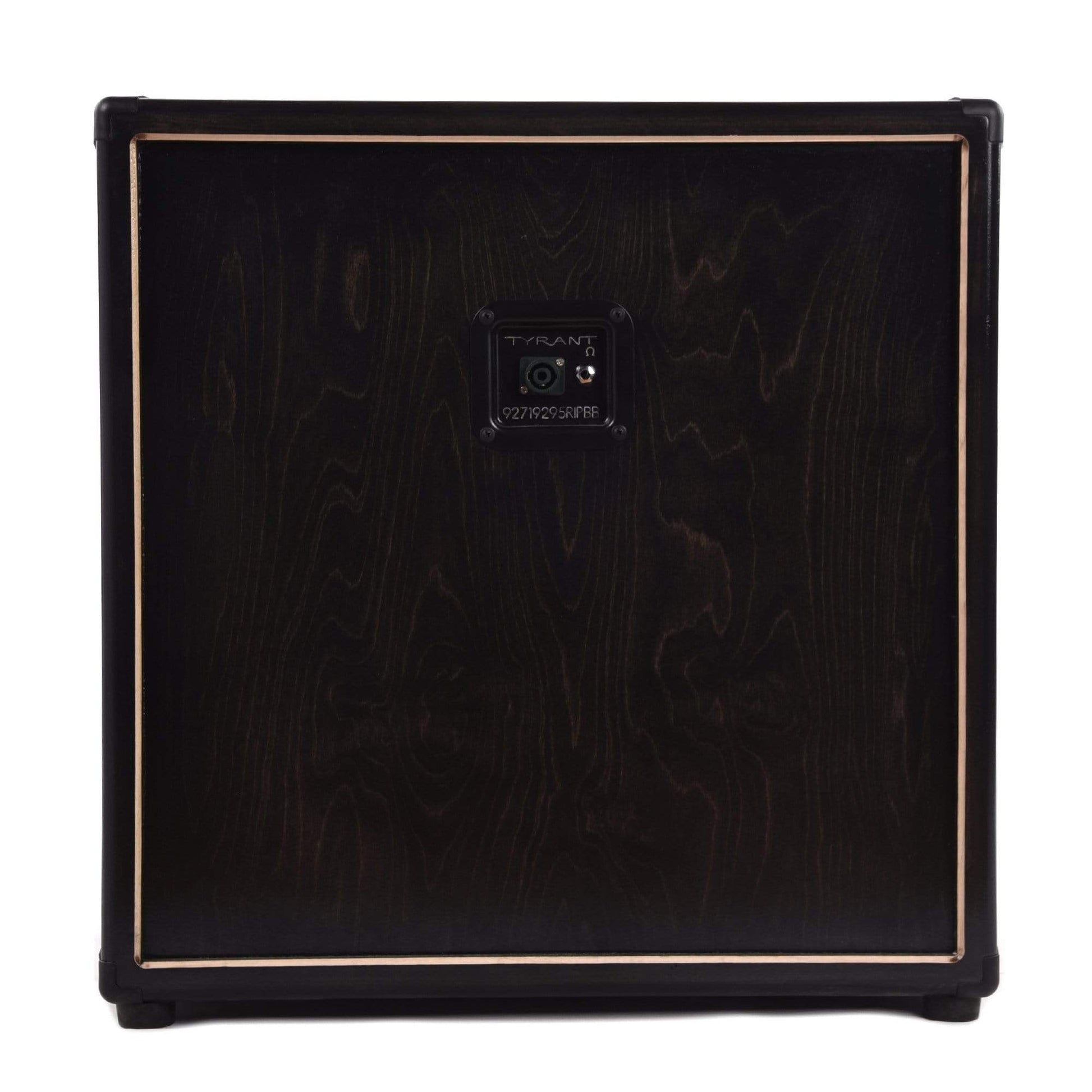 Tyrant Tone 1x15 Bass Cabinet Ebony 500W 8ohm w/Black/Silver Grille Cloth & Eminence Delta Speaker Amps / Bass Cabinets