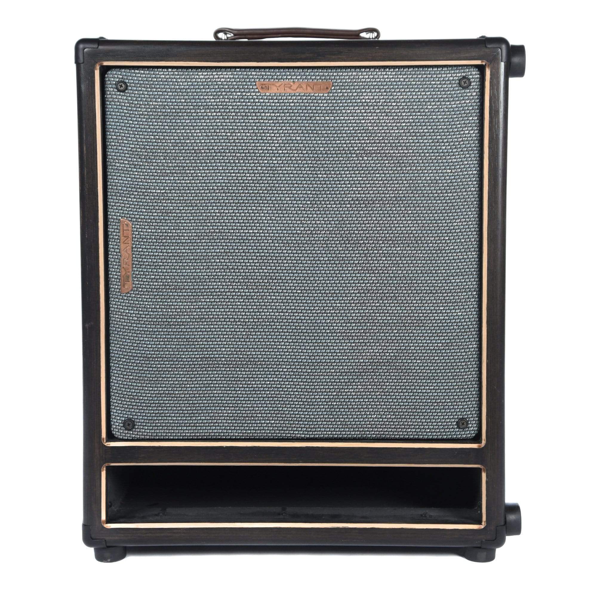 Tyrant Tone 1x15 Single Ported Bass Cab Ebony w/Saphire Grill Amps / Bass Cabinets
