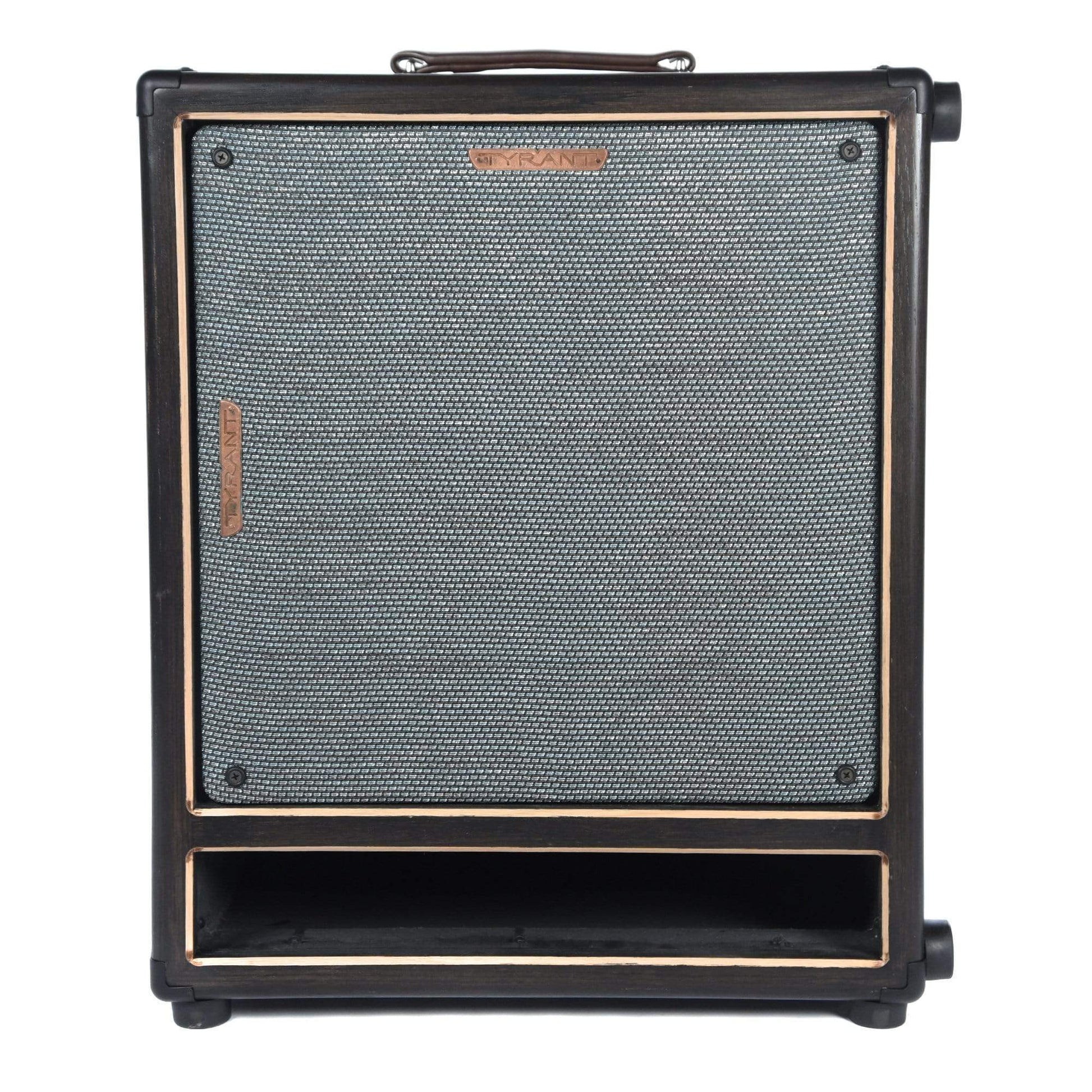 Tyrant Tone 1x15 Single Ported Bass Cab Ebony w/Saphire Grill Amps / Bass Cabinets