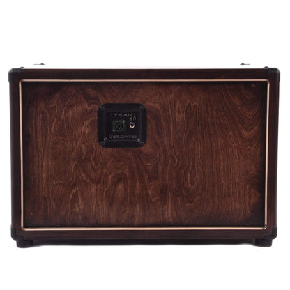 Tyrant Tone 2x10 Neo Bass Cabinet American Walnut Salt & Pepper Grill 1000W 8ohm w/Eminence Deltalite II Speakers Amps / Bass Cabinets