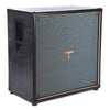 Tyrant Tone 4x10 Sealed Bass Cab Ebony w/Saphire Grill Amps / Bass Cabinets