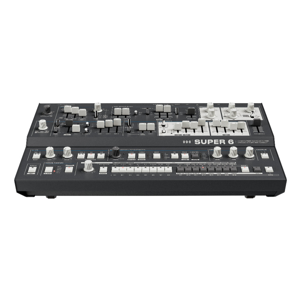 UDO Super 6 Polyphonic Analog Desktop Synthesizer Limited Edition Black Keyboards and Synths / Synths / Digital Synths