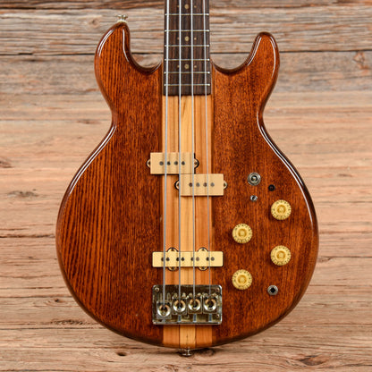 Unbranded Active 4-String Bass Natural 1970s Bass Guitars / 4-String