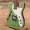 Unbranded Partscaster Thinline Transparent Green Electric Guitars / Semi-Hollow