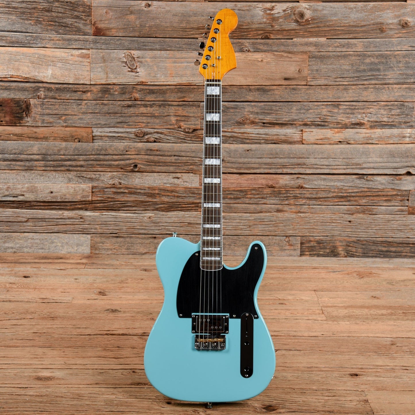 Unbranded Parts Esquire Blue Electric Guitars / Solid Body