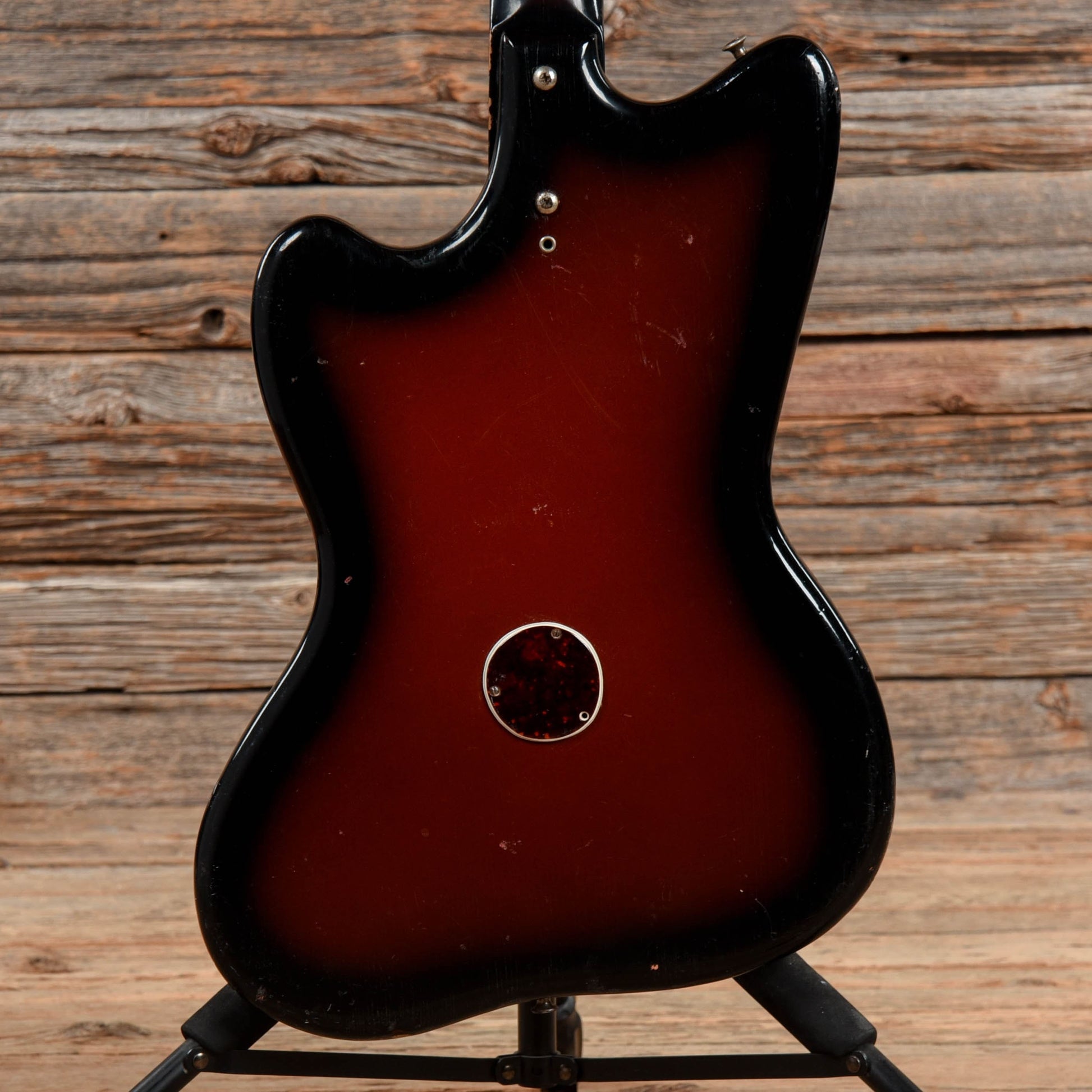 Unbranded Silhouette Red Burst 1960s Electric Guitars / Solid Body
