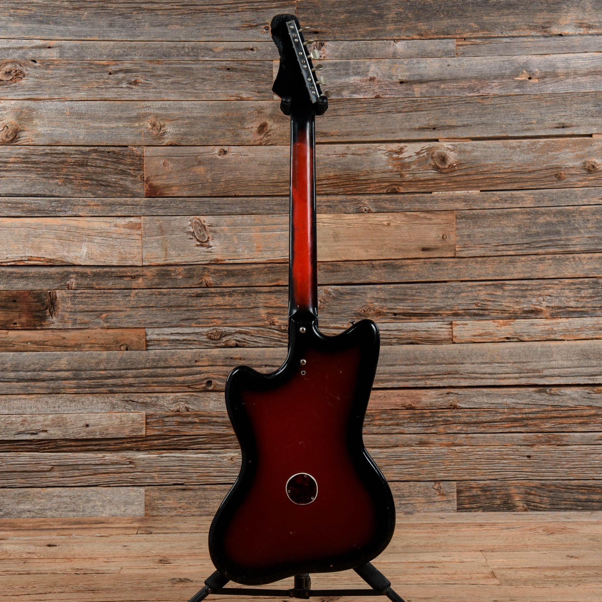 Unbranded Silhouette Red Burst 1960s Electric Guitars / Solid Body