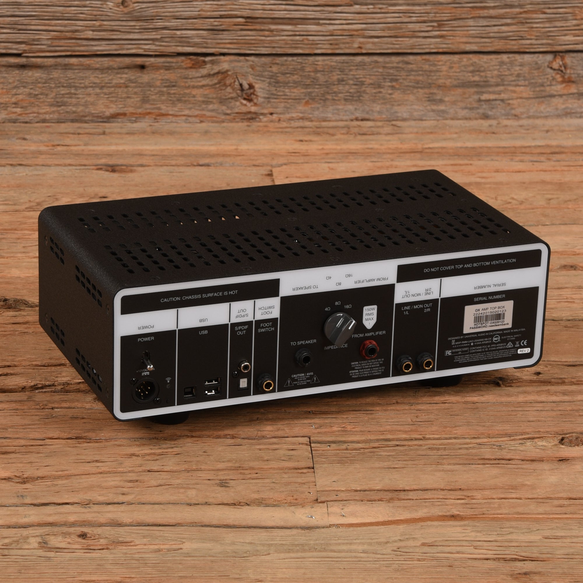 Universal Audio OX Amp Top Box Attenuator Amps / Amp Attenuators
