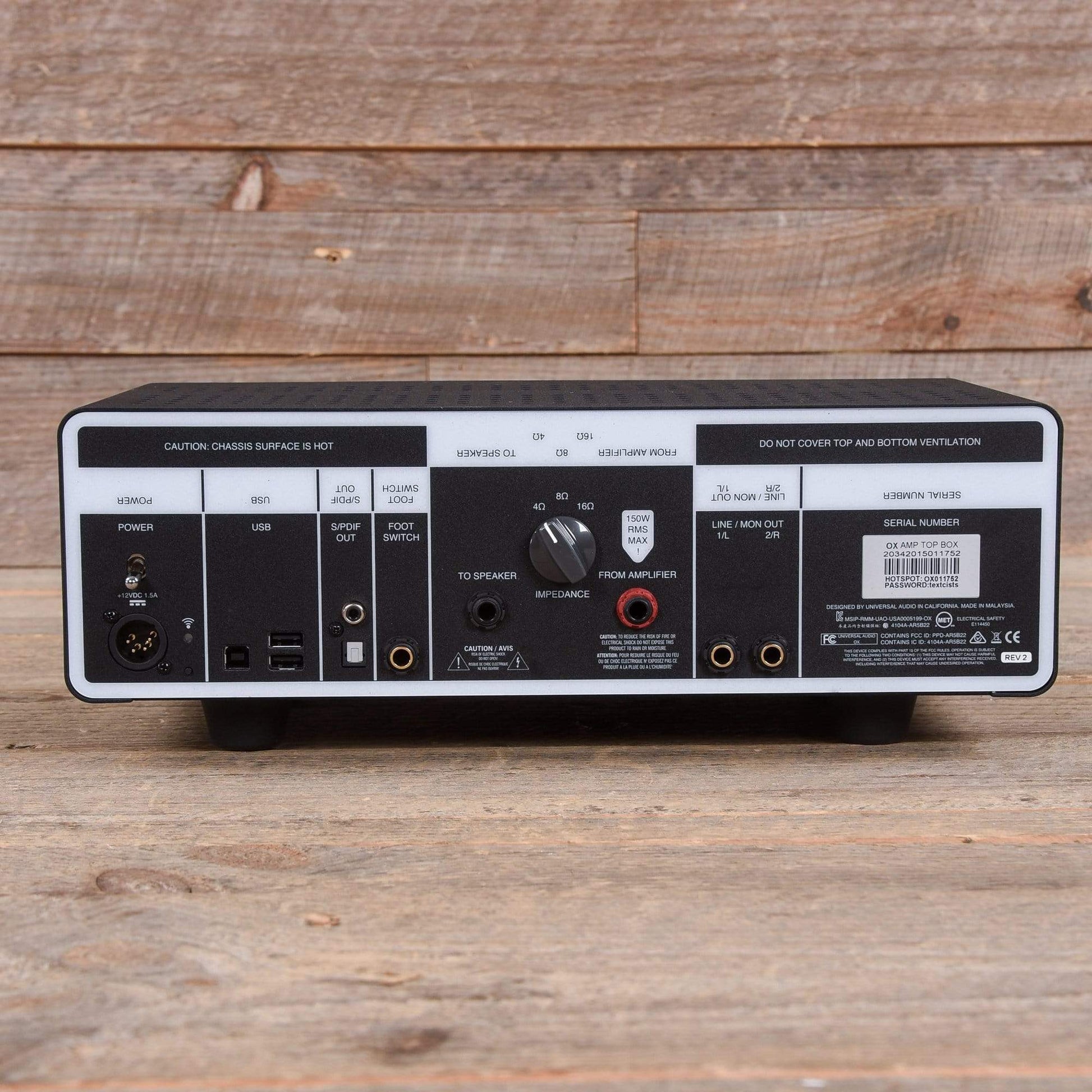 Universal Audio OX-Amp Top Box Amps / Attenuators