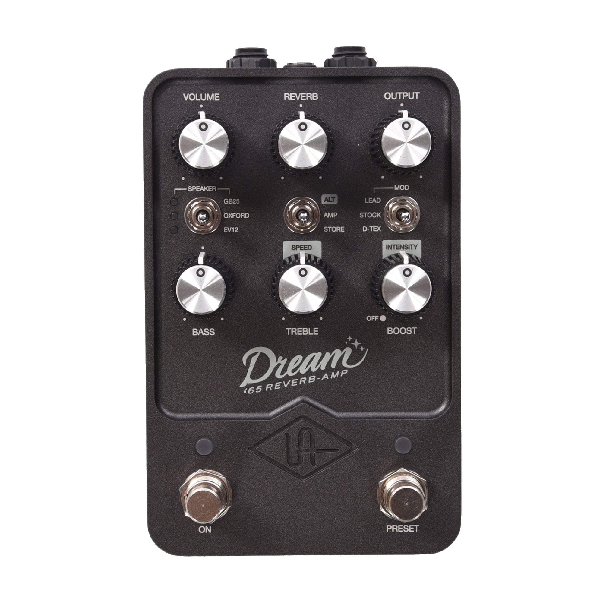 Universal Audio Dream '65 Reverb Amplifier Pedal Effects and Pedals / Amp Modeling