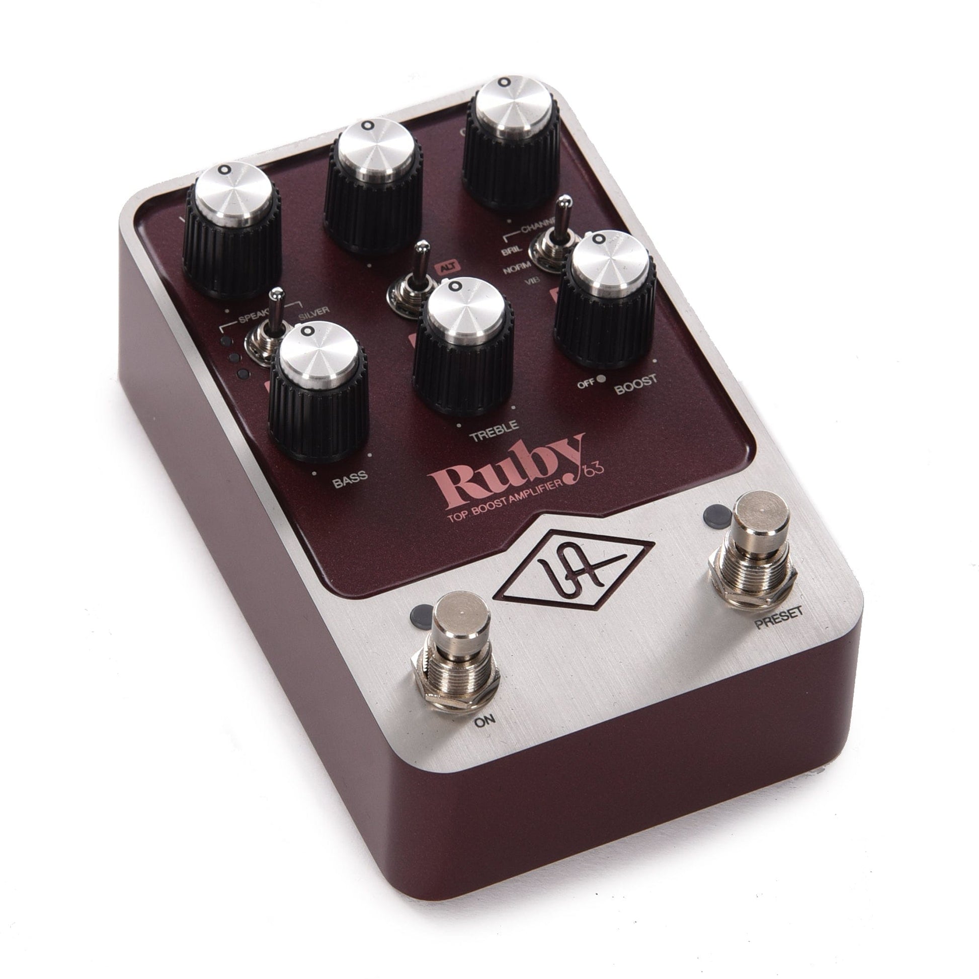 Universal Audio Ruby '63 Top Boost Amplifier Pedal Effects and Pedals / Amp Modeling