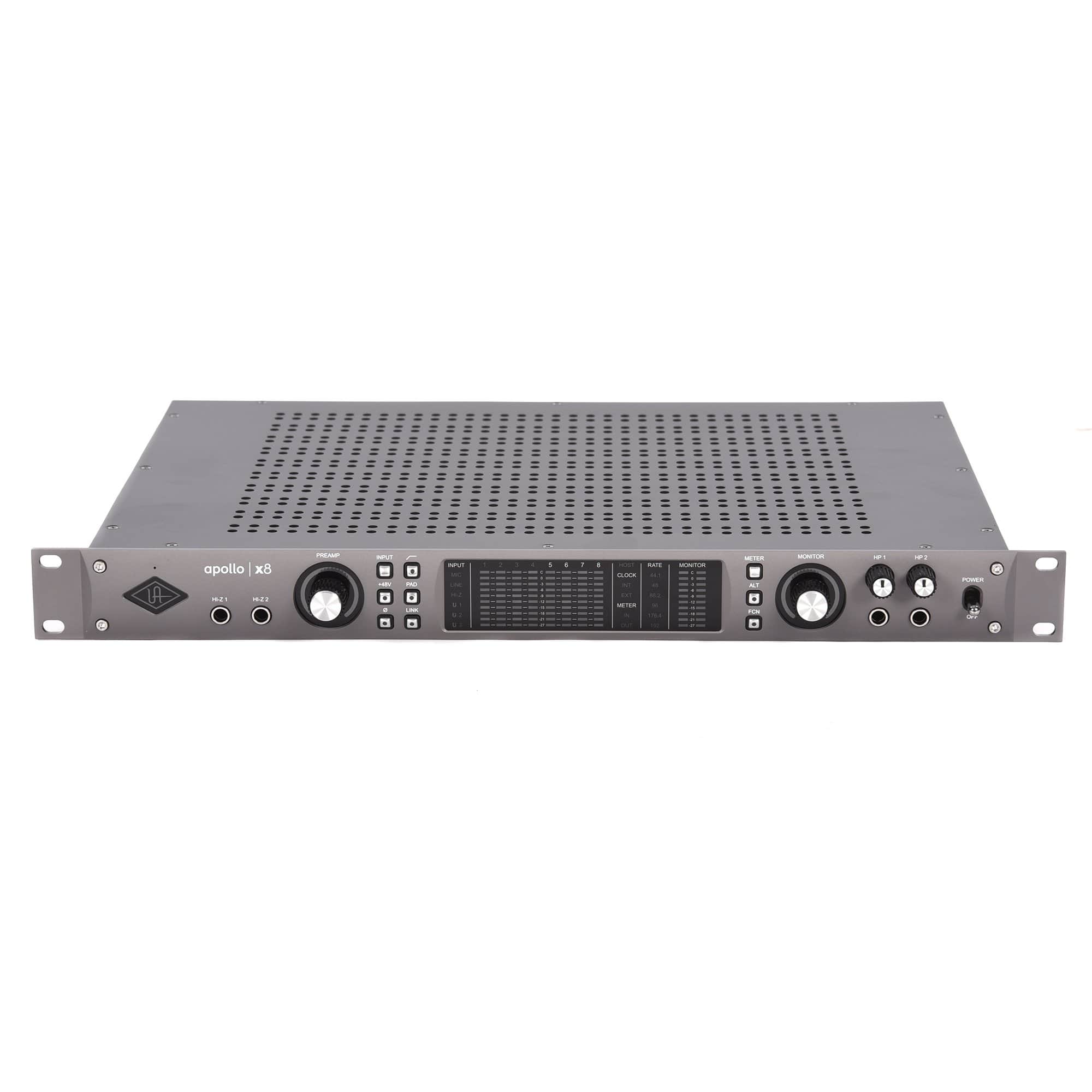 Universal Audio Apollo X8 Thunderbolt 3 Audio Interface (Mac/Win) Pro Audio / Interfaces