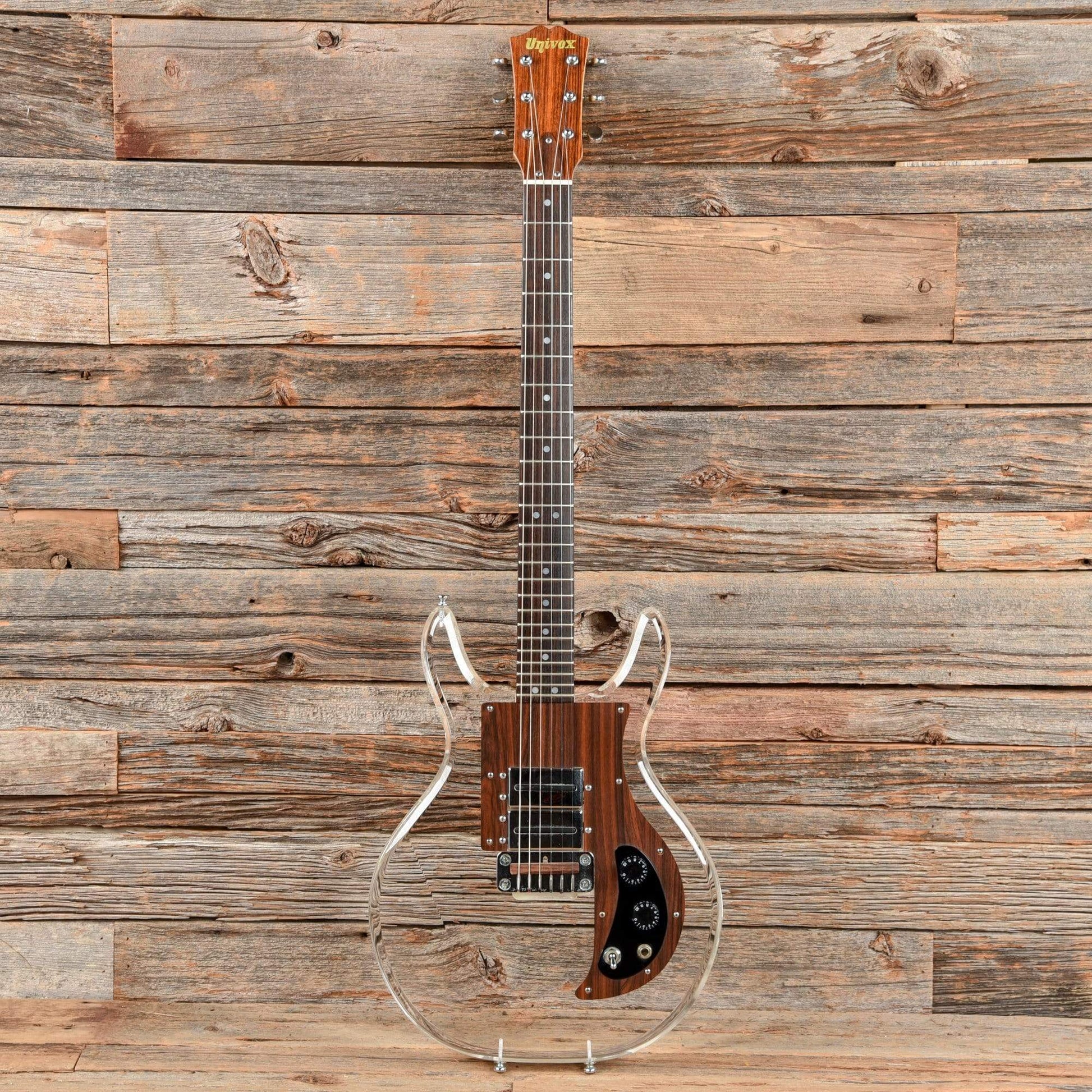 Univox Lucite Guitar Acrylic 1970s Electric Guitars / Solid Body