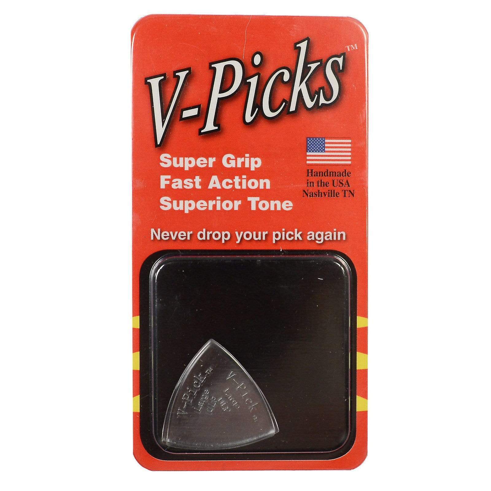 Pointed Pick V-Picks Large Pointed Ultra Lite Guitar Pick (3) – Chicago Music Exchange