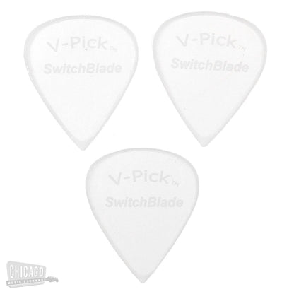 V-Pick Guitar Picks SwitchBlade Ghost Rim 1.5mm (3) Accessories / Picks