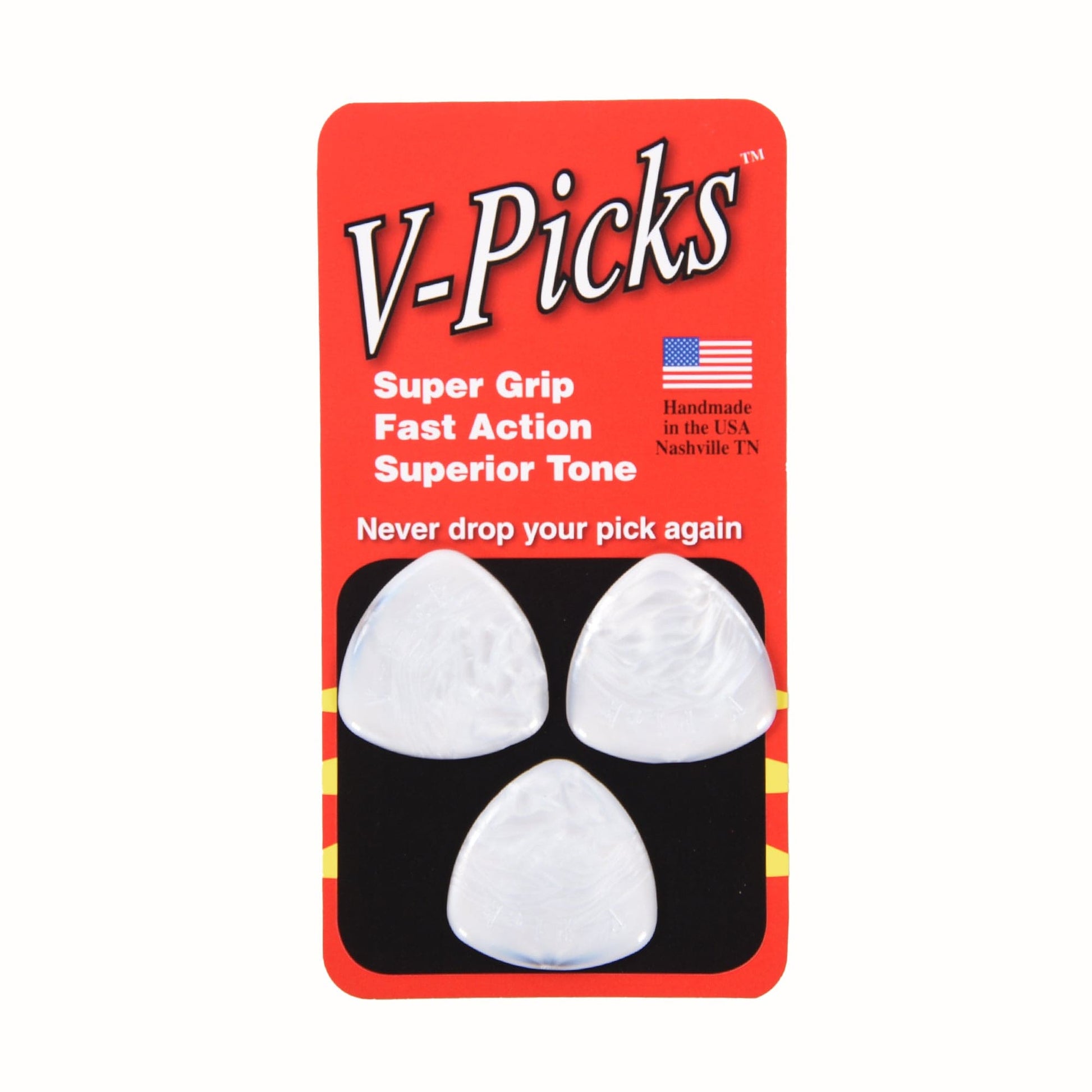 V-Picks Tradition Guitar Pick Sapphire Blue (3) Accessories / Picks
