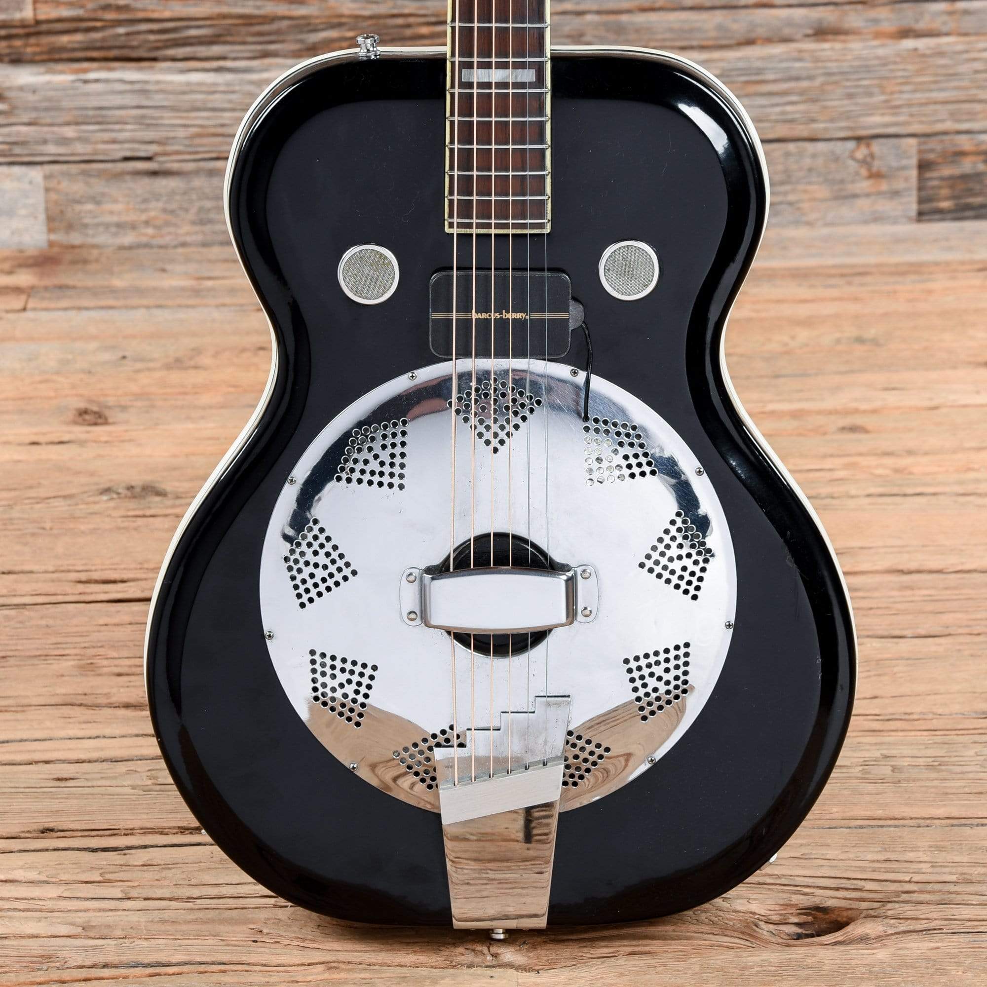 Valco Folkstar Black 1964 Electric Guitars / Semi-Hollow