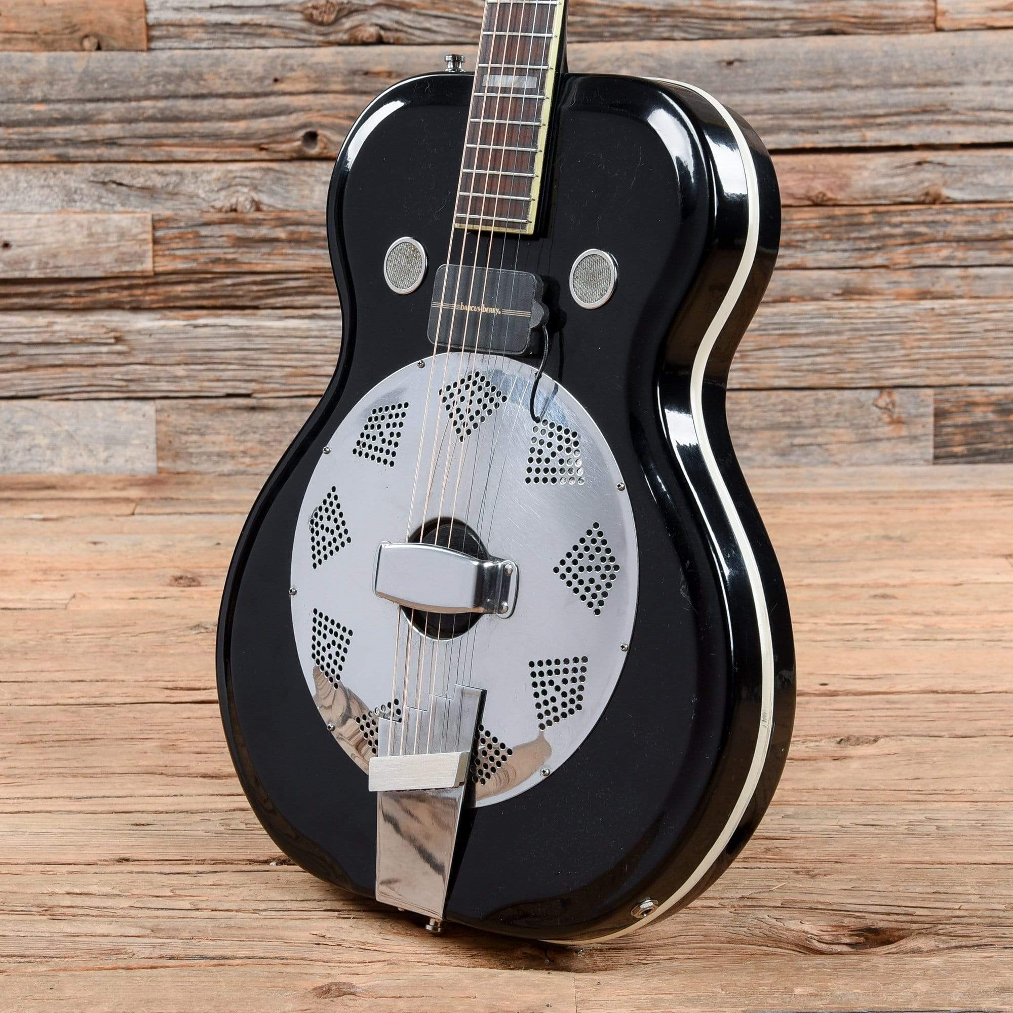 Valco Folkstar Black 1964 Electric Guitars / Semi-Hollow