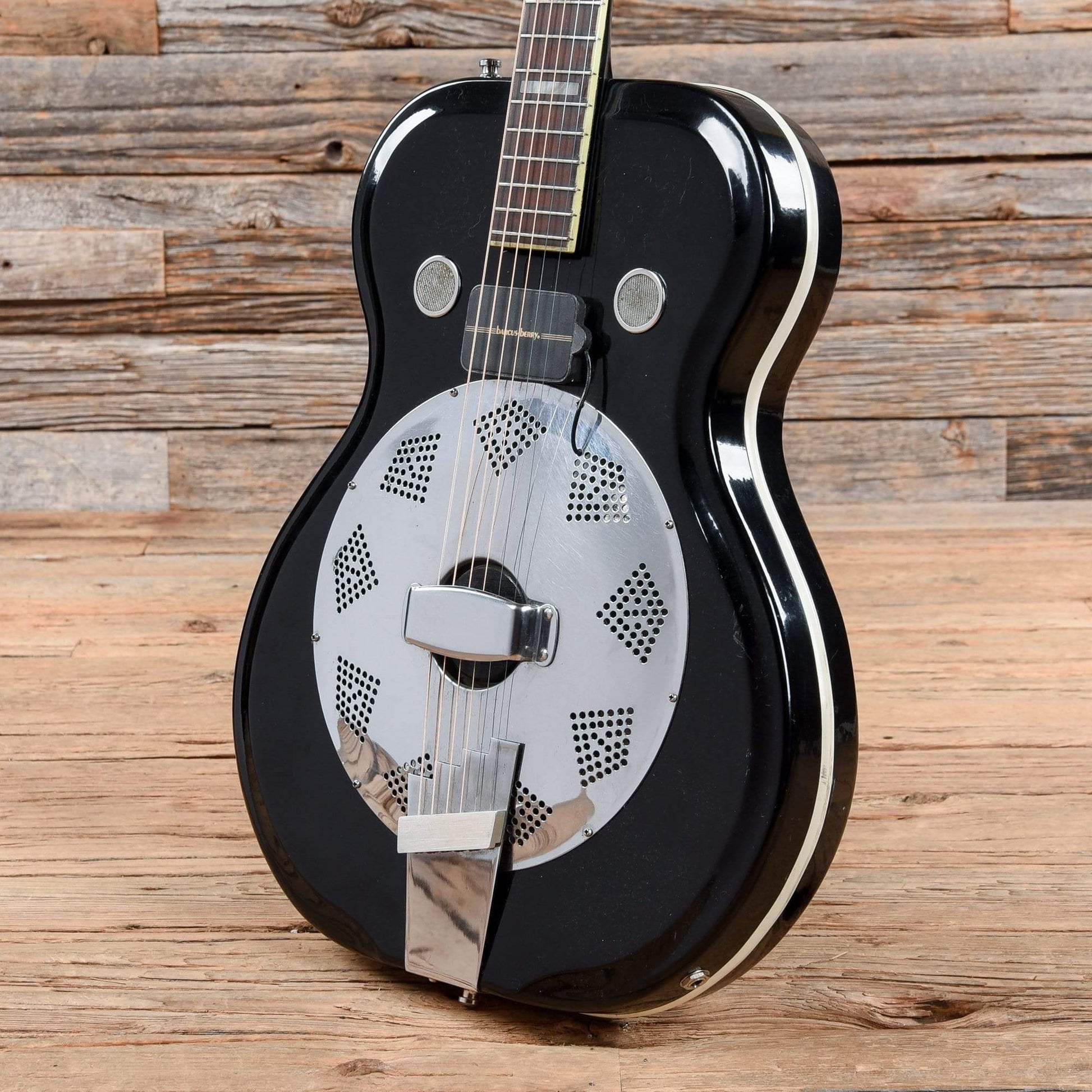 Valco Folkstar Black 1964 Electric Guitars / Semi-Hollow